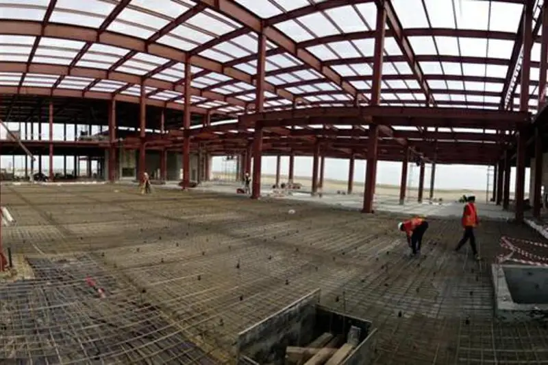 В Туркестане ведется активное строительство международного аэропорта