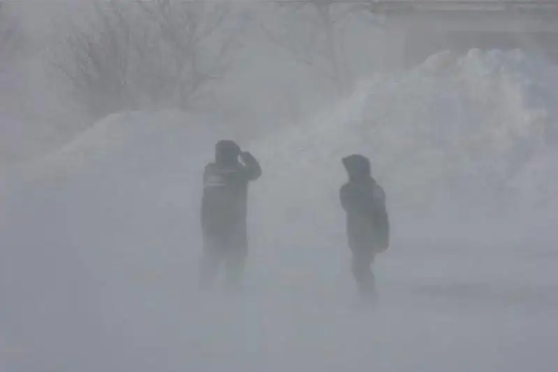 Подросток заблудился в метель в Северном Казахстане