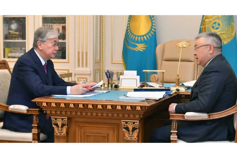 Президент РК принял председателя Высшего Судебного Совета Талгата Донакова