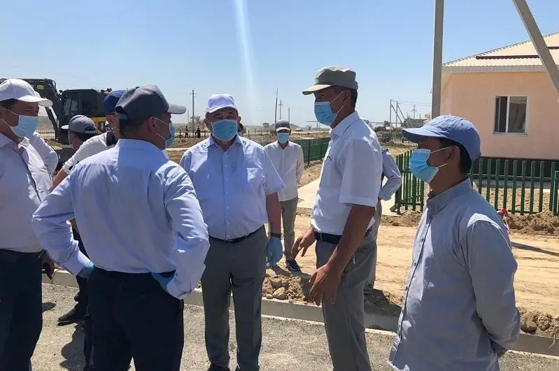 С ходом восстановления Мактааральского района ознакомился сенатор