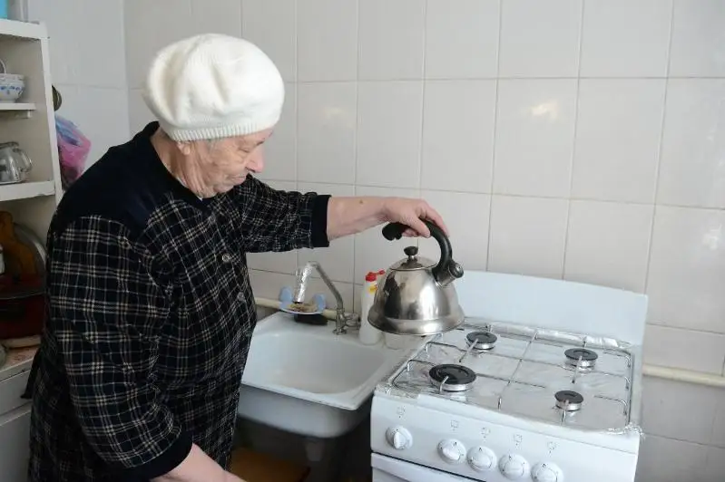 В многоэтажные дома Туркестана пришел газ