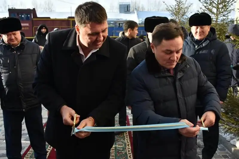 Новый высокотехнологичный мукомольный комплекс открыли в Акмолинской области