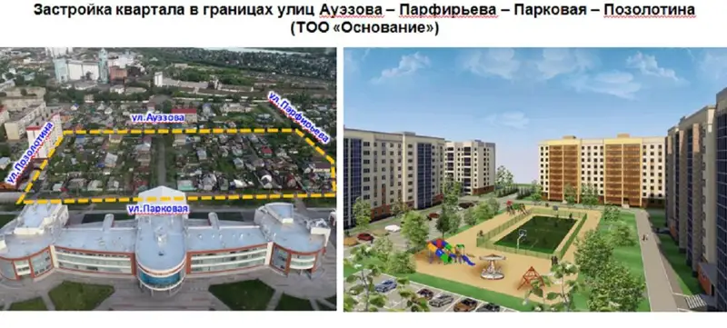 Как будут застраивать Петропавловск