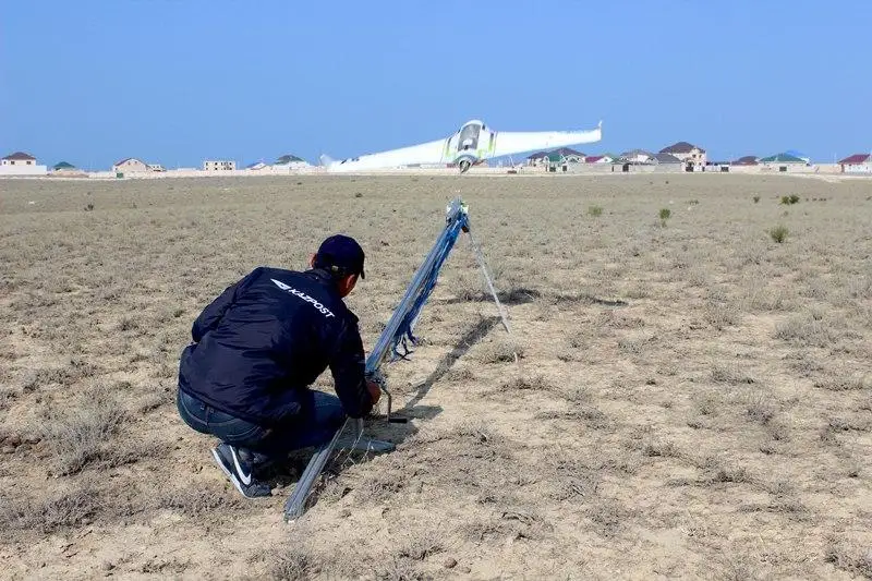 Казпочта запустила доставку прессы дронами на Западе Казахстана