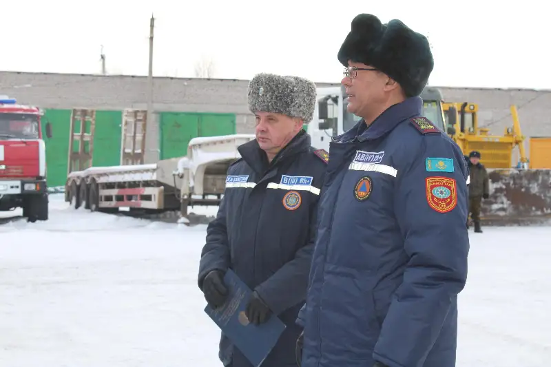 Технику на период паводка готовят в Северном Казахстане