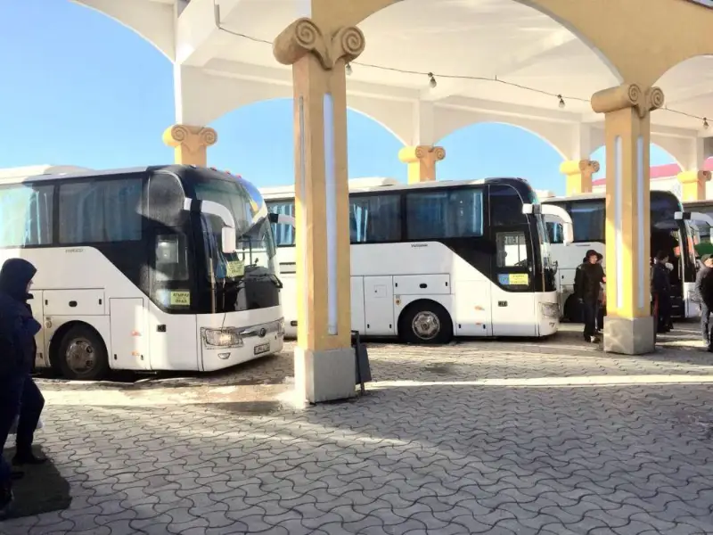 Атырауский автовокзал  приостановил деятельность