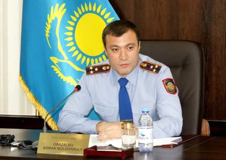 Жамбылцы могут обращаться к участковым в любое время суток - Арман Оразалиев