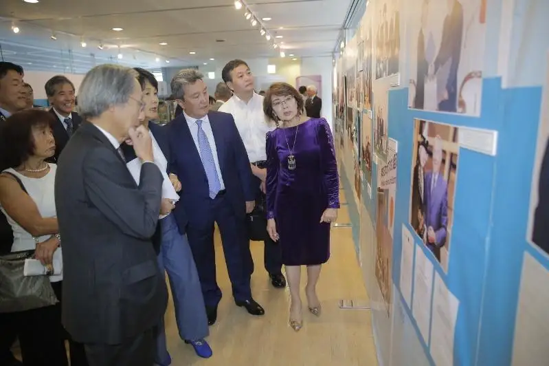 В Токио открылась фондовая выставка Библиотеки Елбасы