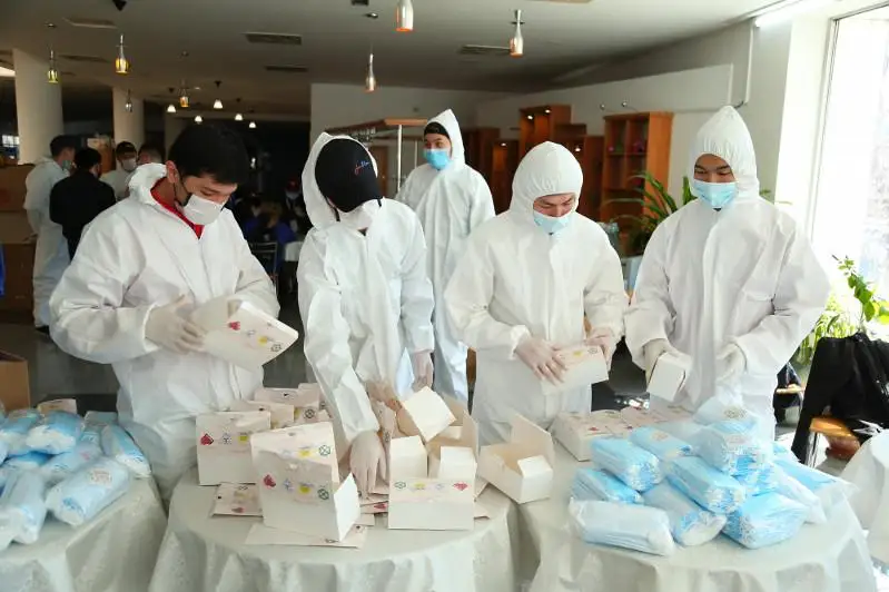 40 тысяч семей получат бесплатные наборы медицинских масок в столице