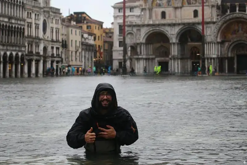 Большая вода: в Венеции объявлено чрезвычайное положение из-за наводнения