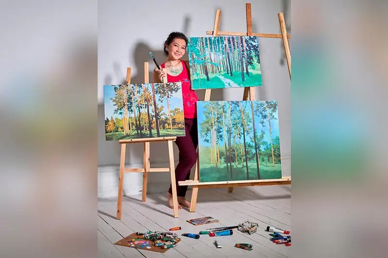 Казахстанская художница вышла в полуфинал XV международного конкурса искусств в США