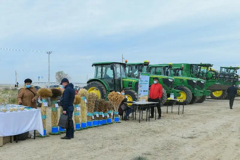 Технологию дождевального орошения успешно внедряют в Туркестане