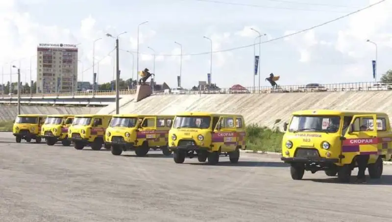 Парк реанимобилей обновляют в Костанайской области