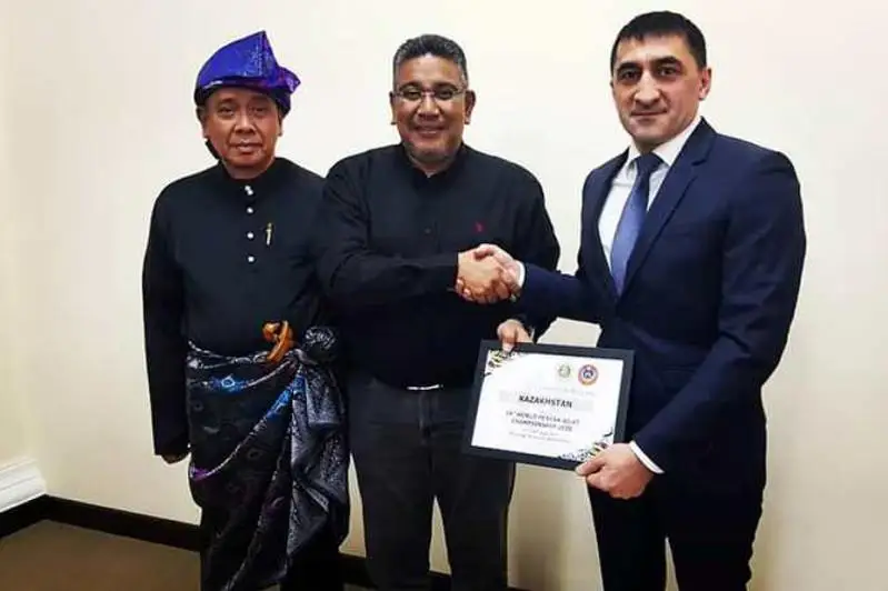 Казахстанские спортсмены приняли участие в фестивале по пенчак силату в Ташкенте