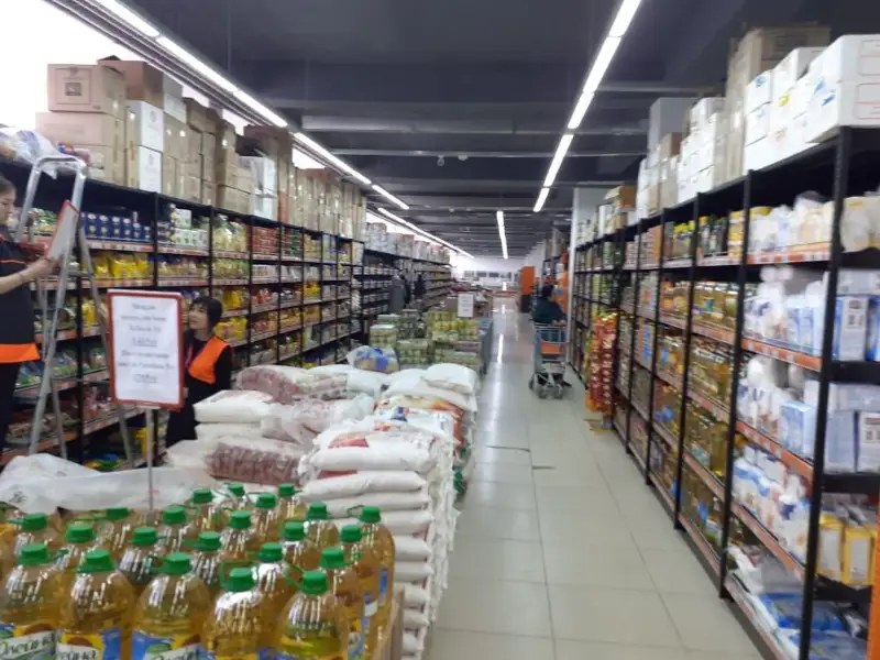 В хранилищах Жамбылской области запасов продовольствия достаточно для обеспечения региона