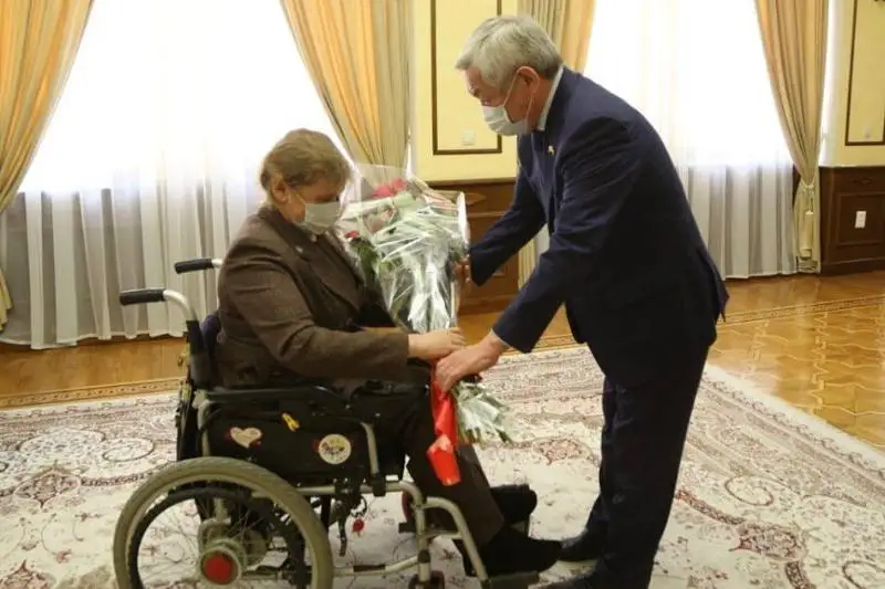 Зульфия Габидуллина получила поздравление с юбилеем от имени Президента РК