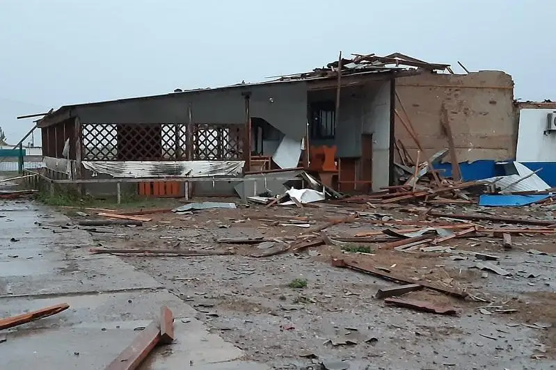 Стали известны подробности о последствиях урагана в Атырау