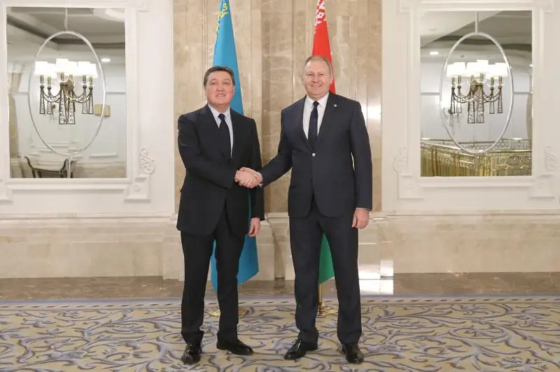 Аскар Мамин провел встречи с главами правительств Беларуси и Молдовы