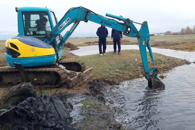 В одном из сел Западно-Казахстанской области забили родники