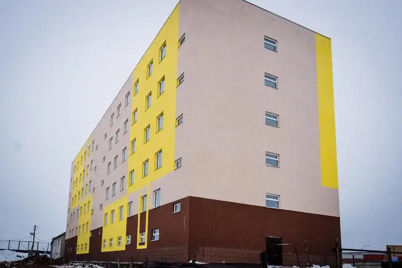 Общежитие построили в столице для сотрудников нового крытого рынка