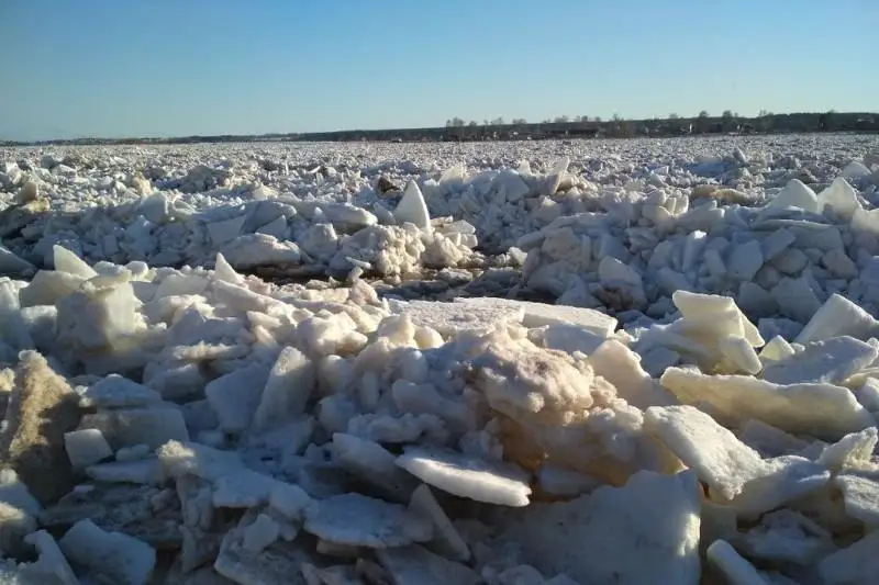 Ледовые заторы и подъем воды прогнозируют на реках трех регионов Казахстана