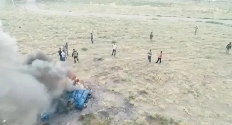 «Карасора-2020»: в Шуской долине сжигают заросли дикорастущей конопли