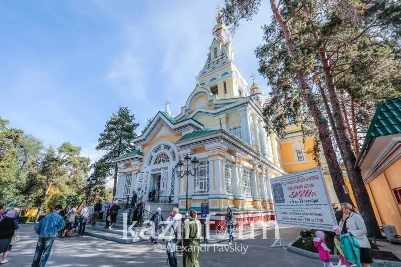Вознесенский кафедральный собор открыли после крупномасштабной реставрации в Алматы