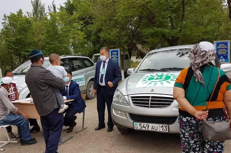 Пострадавшим от подтопления мактааральцам восстанавливают документы