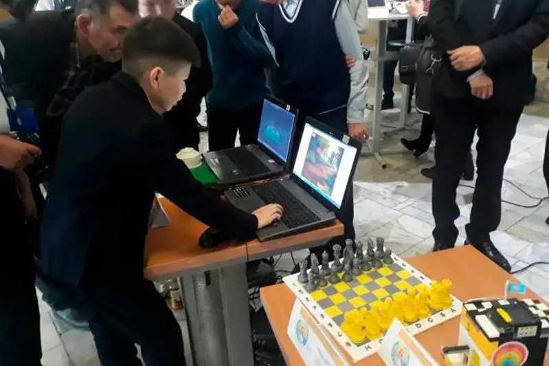 Выставка роботов прошла в Семее