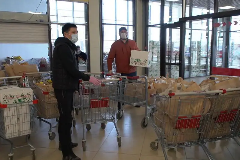 #Bizbirgemiz: столичными волонтерами оказана помощь 4 тысячам семей