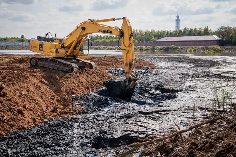 В столице начали строительство очистных сооружений