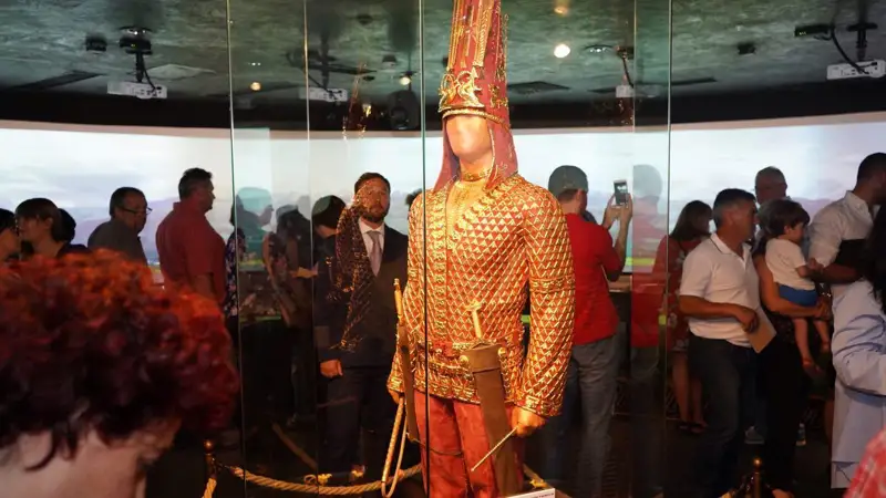 Казахстанская выставка с «Золотым человеком» открылась в музее Македонии