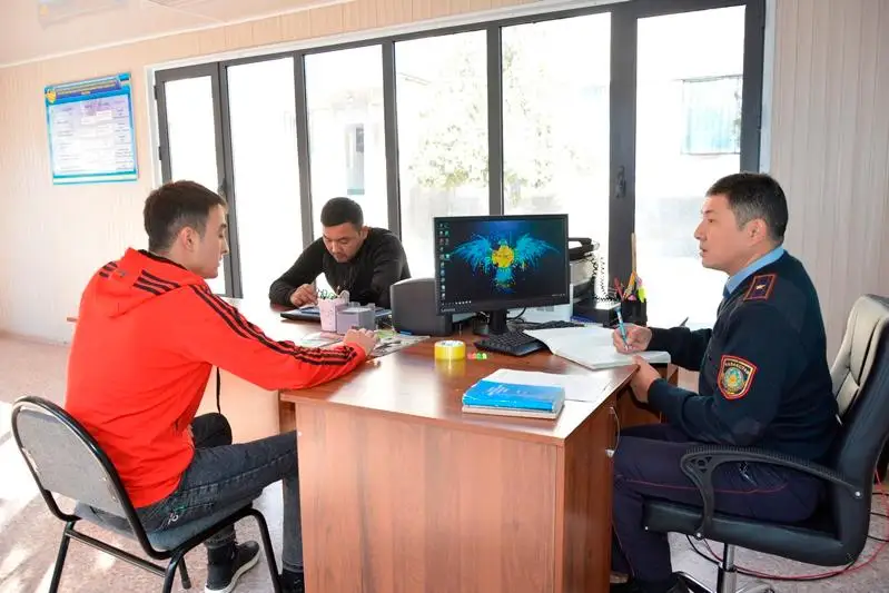 Около 3 тысяч граждан посетили с начала года фронт-офисы полиции Туркестанской области