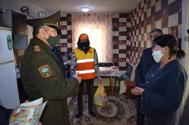 Датчики определения угарного газа установили в домах акмолинских многодетных семей