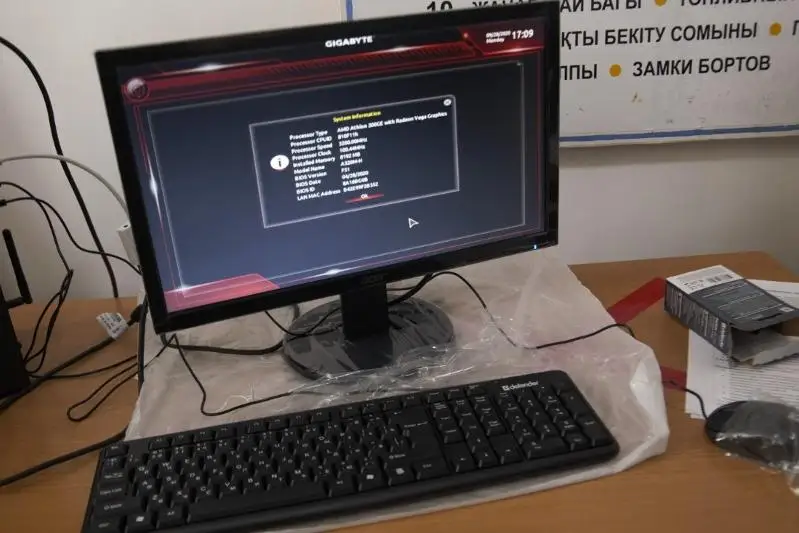 Для школ Акмолинской области доставлена первая партия компьютеров