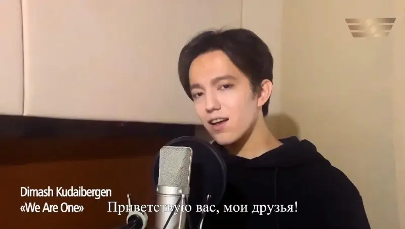 Вышла казахстанская версия клипа Димаша, посвященного борьбе с коронавирусом