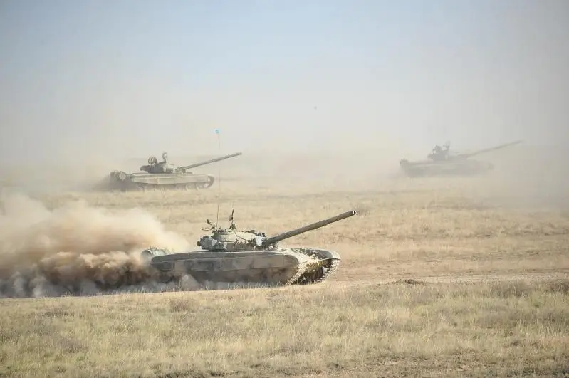 Военнослужащие уничтожили условного противника на востоке Казахстана