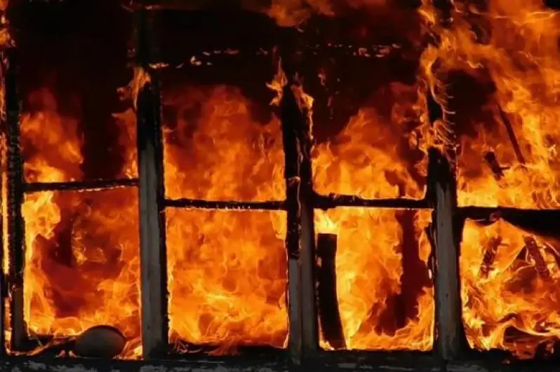 Десять дачных участков сгорело в Караганде