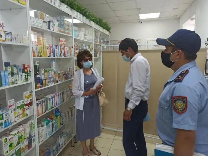 Мониторинг  соблюдения карантина юрлицами продолжают в Акмолинской области