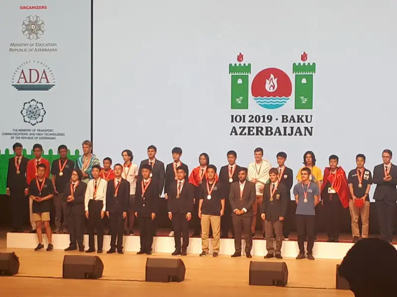 Четыре медали завоевали юные казахстанцы на международной олимпиаде по информатике в Баку