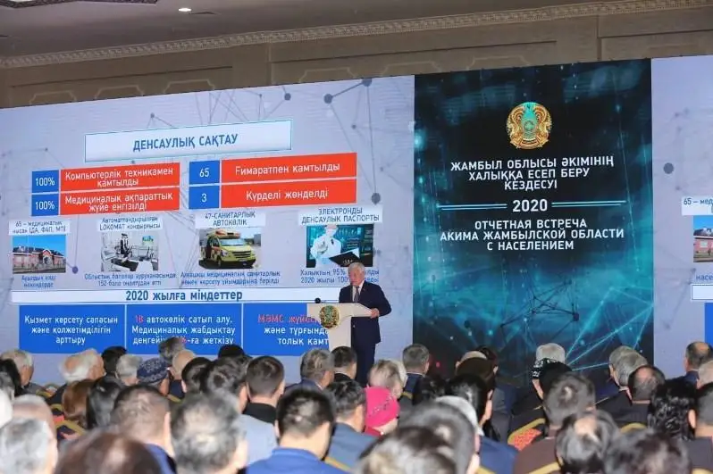 Бердибек Сапарбаев рассказал о задачах сельхозотрасли Жамбылской области