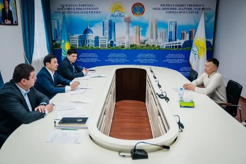 Алтай Кульгинов провел прием граждан в партии «Nur Otan»