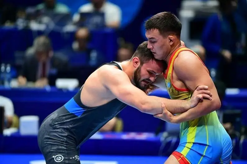Определились победители Чемпионата РК по вольной борьбе в весе до 92 кг