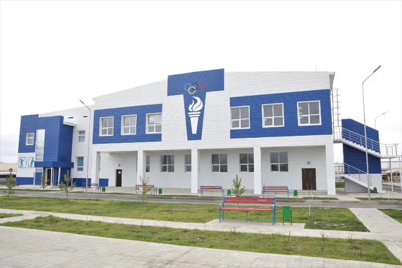 Физкультурно-оздоровительный комплекс открылся в селе Жамбылской области