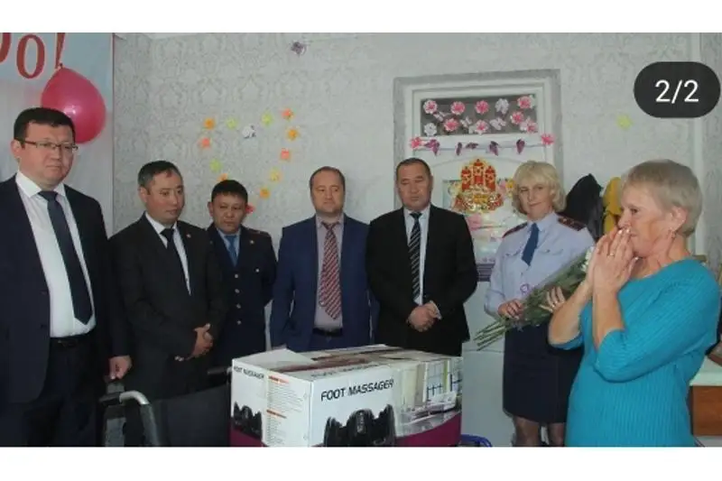 #ДелайДобро: костанайские полицейские оказали помощь Обществу инвалидов