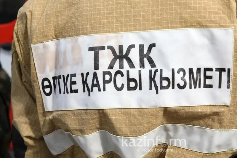 Газопровод прорвало в Алматы