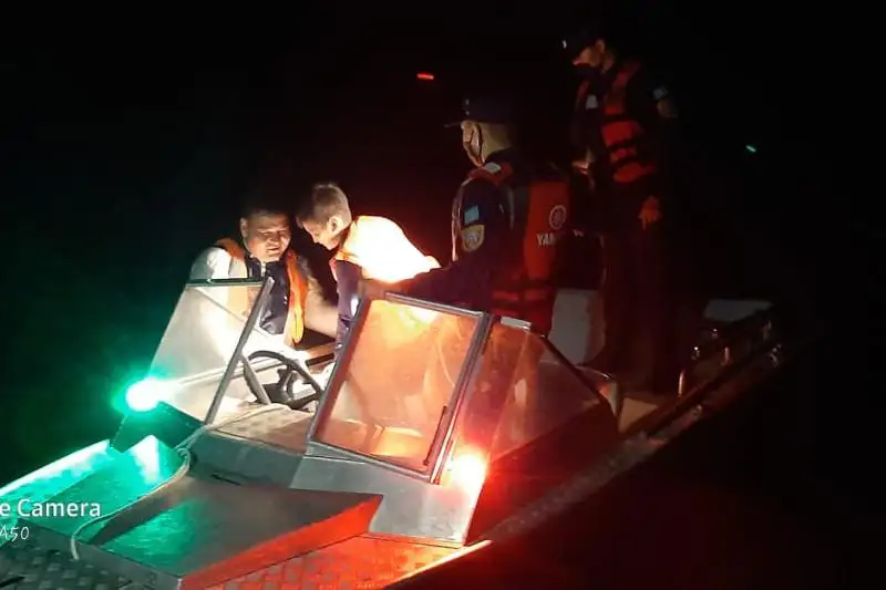 Двух отдыхающих спасли на Капшагайском водохранилище