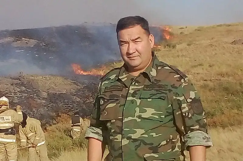 Кайрат Капизов: путь от пожарного до полковника гражданской защиты