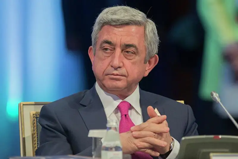 Экс-президенту Армении Сержу Саргсяну предъявлено обвинение