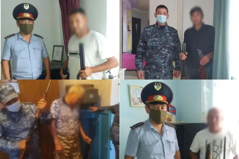 15 млн штрафов заплатили за нарушения владельцы оружия в Жамбылской области